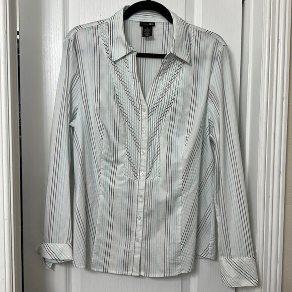 East 5th  long sleeve button up shirt size 16 - Picture 1 of 4
